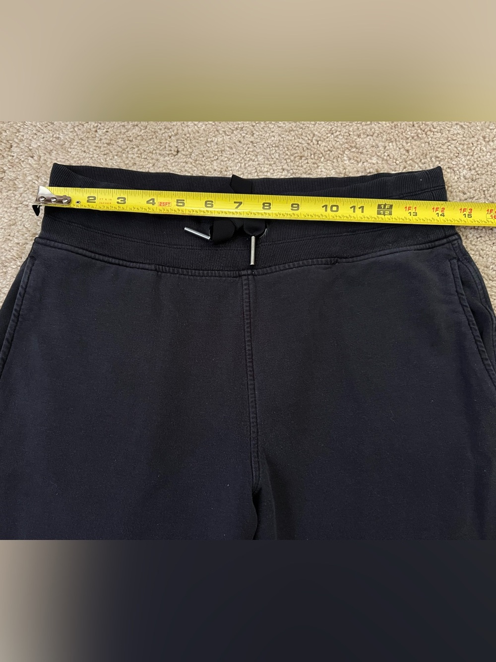 Athleta Balance Jogger Black Athleisure Sweat Pants Soft Knit Size Small Comfort - Picture 2 of 7
